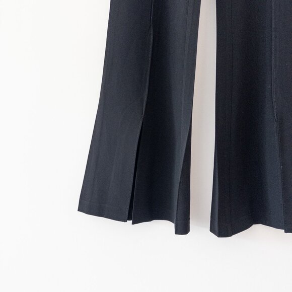 CINQ À SEPT Billie Split Hem Flare Trousers (with Stretch!) in Black, Size 2 - Picture 5 of 8
